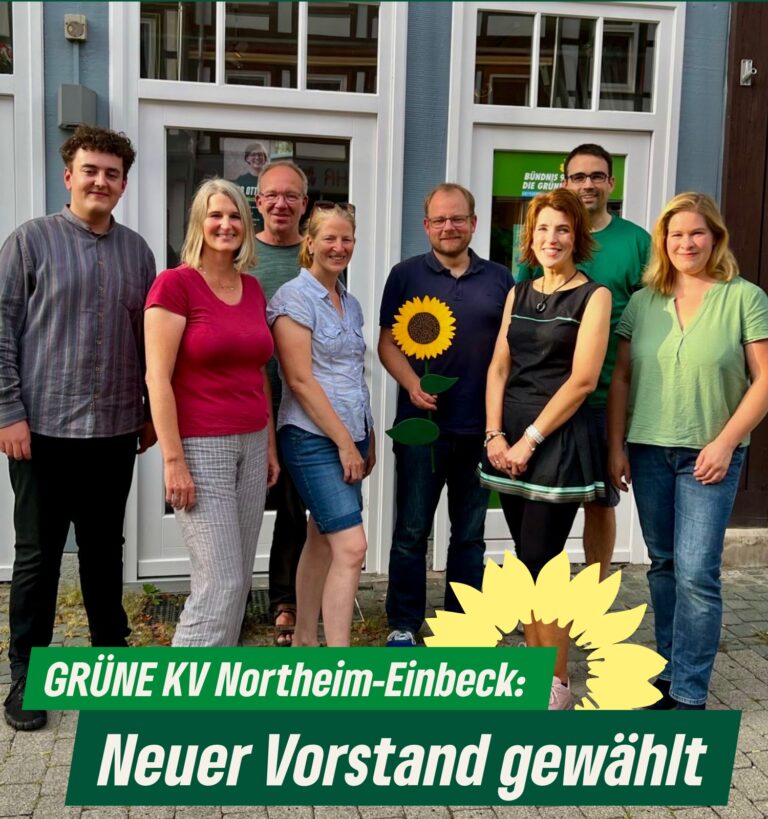 GRÜNE Northeim-Einbeck wählt neuen Vorstand