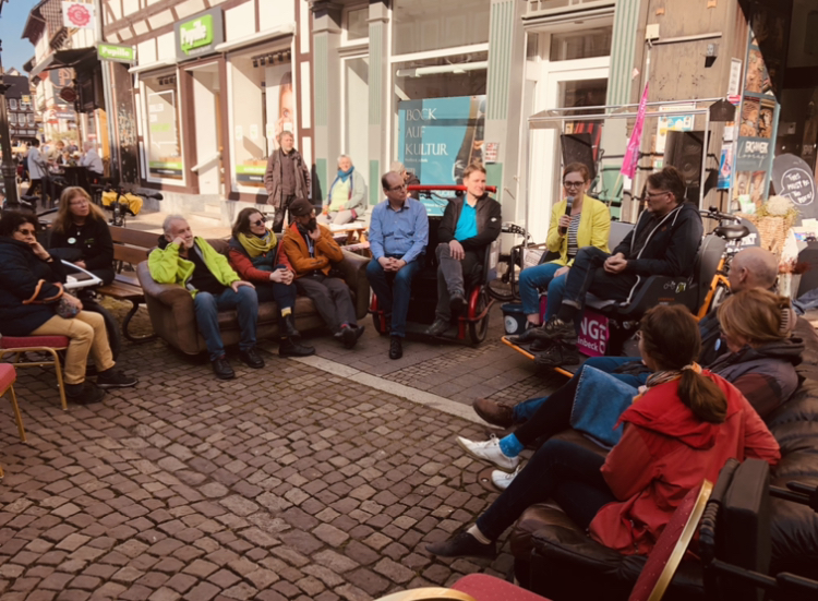 Erfolgreiche Podiumsdiskussion zum Thema Verkehrswende in Einbeck