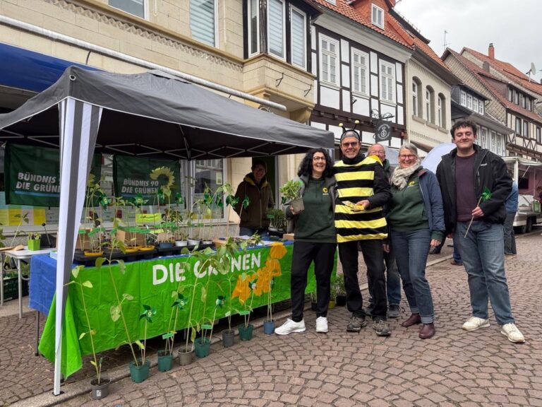 GRÜNE Uslar setzen Zeichen für Artenvielfalt auf dem Bienenmarkt