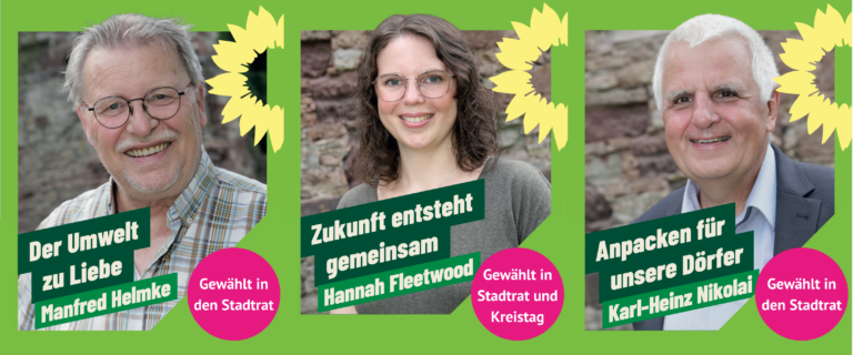 Starkes Ergebnis für Einbeck: Neue Gesichter für GRÜNE in Stadtrat und Kreistag